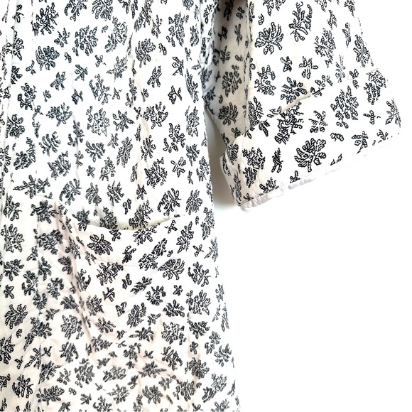 BOBBIE WREN CLAD & CLOTH QUILTED FLORAL PRINT OPEN FRONT JACKET CARDIGAN SzS - Picture 8 of 14